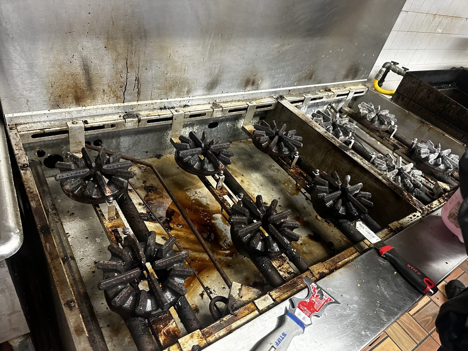 Stove / Range before